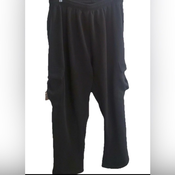Zusmen Black Fleece Cargo Pants 4XL - Picture 2 of 4